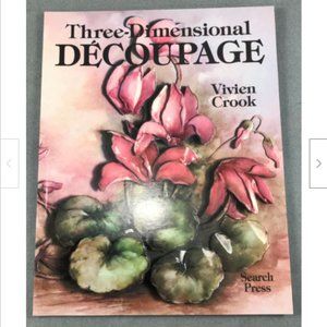 3D Paper Craft Art Instruction Decoupage Beginners Greeting Cards Vivien Crook